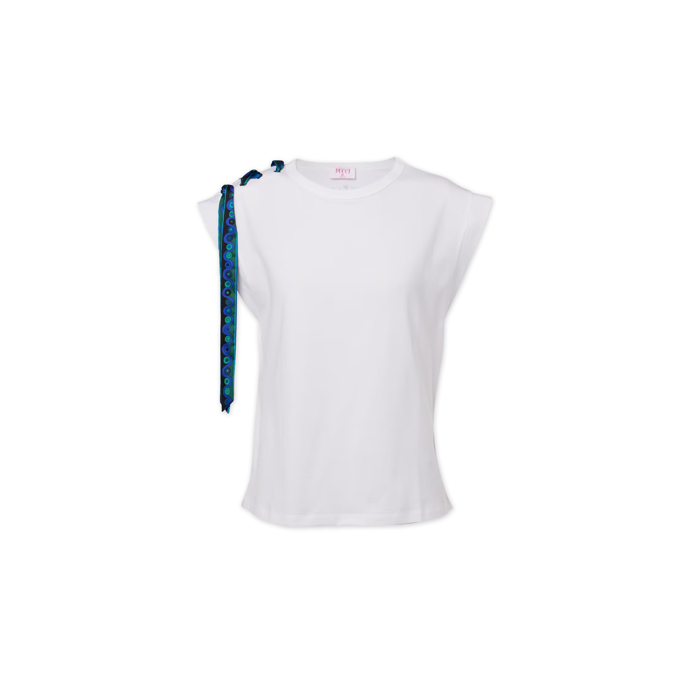 PUCCI TOP WITH PRINTED DETAIL 5HTP405H983100